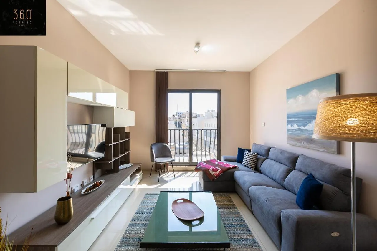 Designer, Fully Equipped Apt, Just Off Tower Road By 360 Estates Sliema