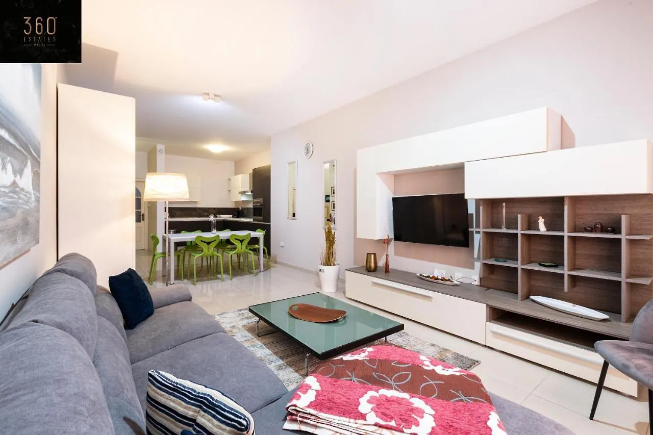 Apartment Designer, Fully Equipped Apt, Just Off Tower Road By 360 Estates Sliema