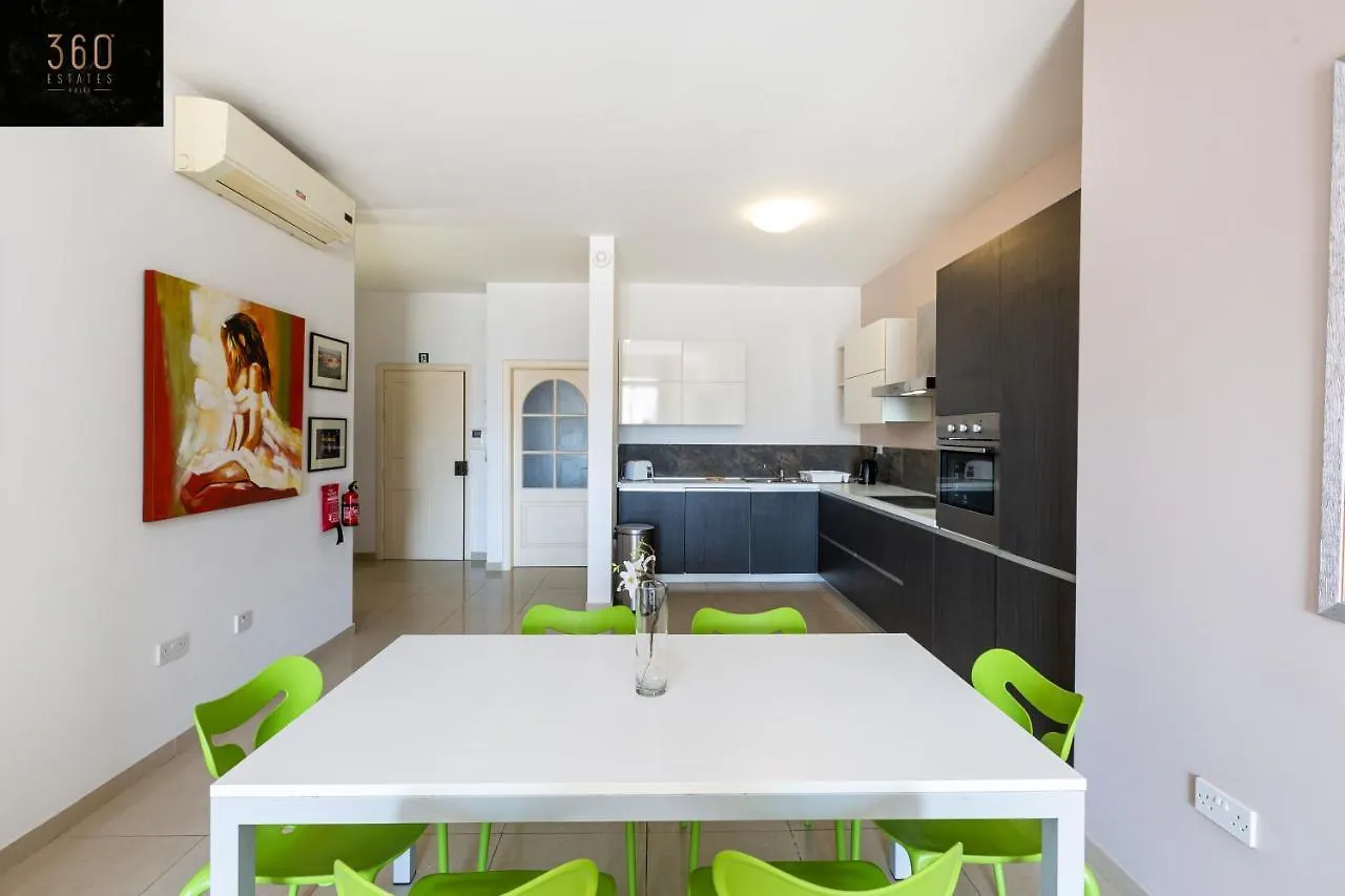 Apartment Designer, Fully Equipped Apt, Just Off Tower Road By 360 Estates Sliema