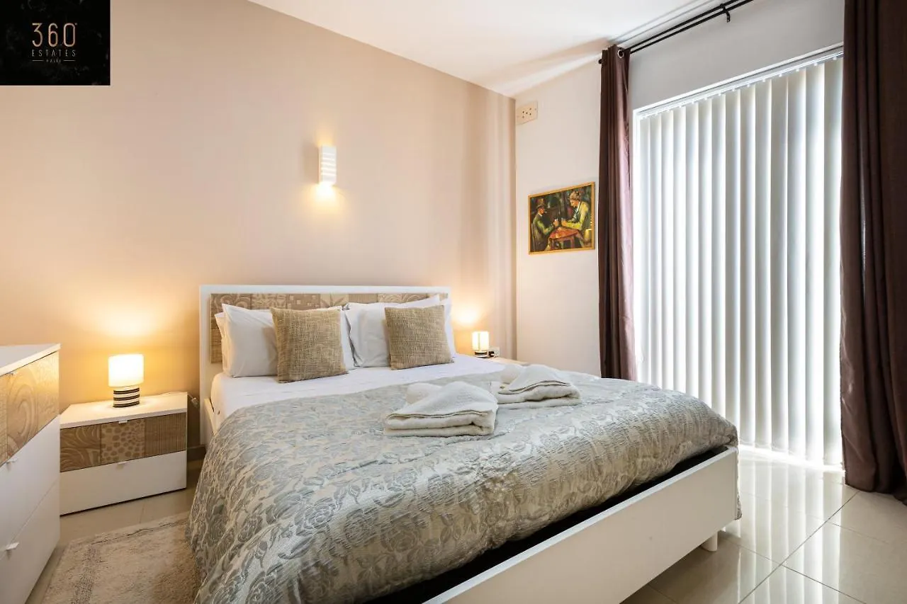 Apartment Designer, Fully Equipped Apt, Just Off Tower Road By 360 Estates Sliema